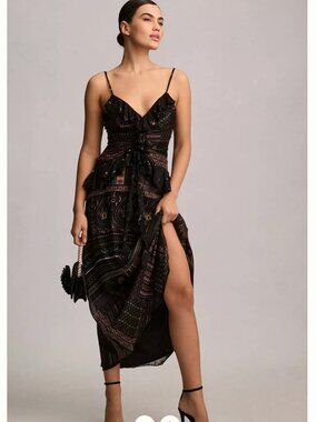 Anthropologie Dress Black Size M 8/10 - No Tag